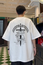 量大优供视频230g重磅纯棉短袖T恤男NT176-特P19控38，男装T恤，电商B367
