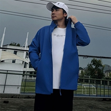 Y006男女休闲立领冲锋衣外套大码修身团队表演可定制薄款夹克衫潮，男装夹克，星座115A-3