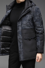 B2156钱塘2020-3冬季继续90白鸭绒连帽羽绒服男装羽绒服P245，男装羽绒服，钱塘207-3