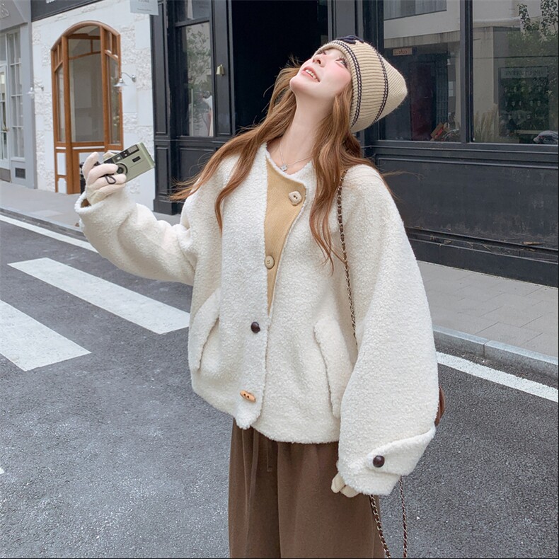 25冬新品皮毛一体外套YY1-P195-K298,女装棉衣/棉服,2C305