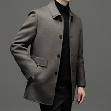 BW8928钱塘2020-2中年男士冬季厚款商务休闲简约夹克外套P320，男装夹克，钱塘207-2