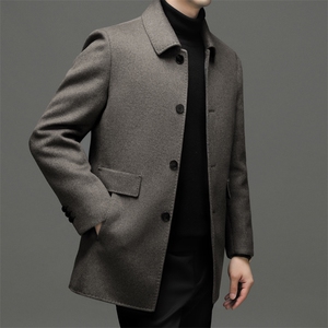 BW8928钱塘2020-2中年男士冬季厚款商务休闲简约夹克外套P320图片