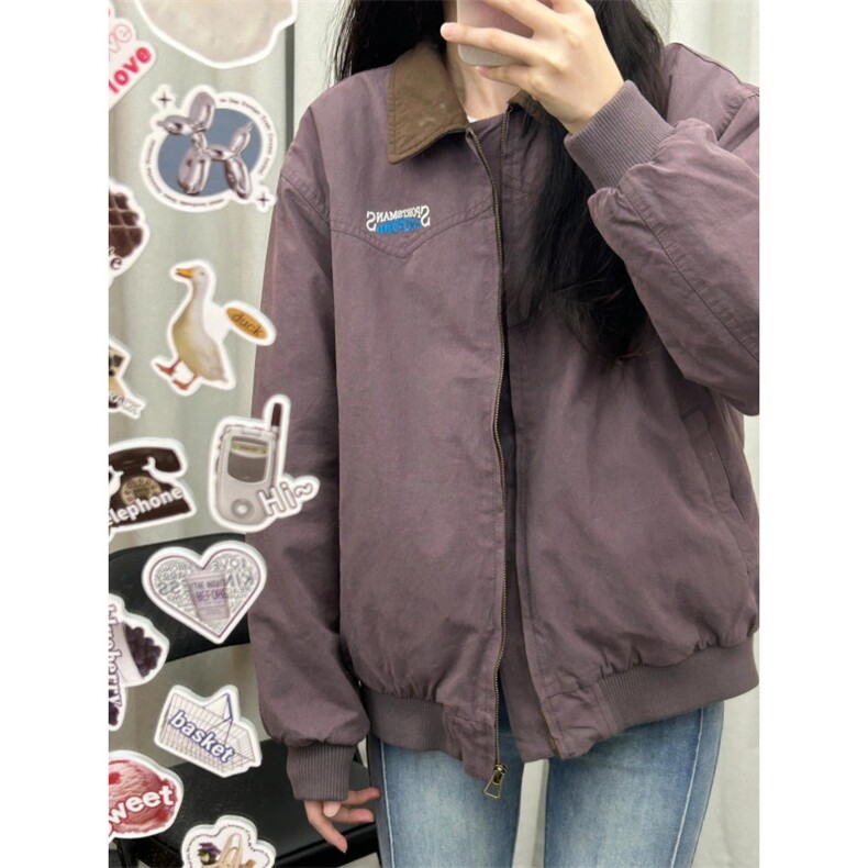 【有货】cleanfit紫色底特律外套男高级感工装夹克8158CC-特P65,男装夹克,星座1007（原301D）