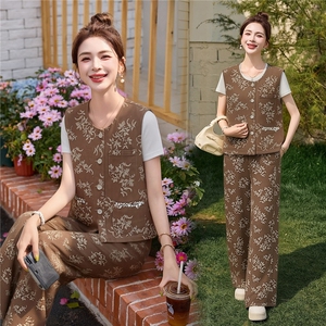 2026年夏季女两件套图片