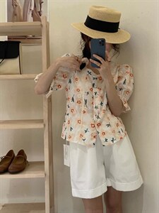 韩系小衫～图片