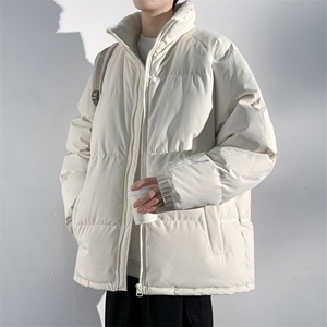 抖音直播连帽棉衣假两件加厚棉袄情侣款百搭面包服MY111-P65图片