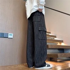 ！2025秋冬新款男士重磅工装休闲裤直筒裤Wk2123特P45，男装工装外套，电商B220