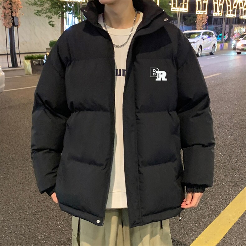 2024 冬季新款 港风外景大码字母印花棉衣M-5X HM24753-8-特P55图片