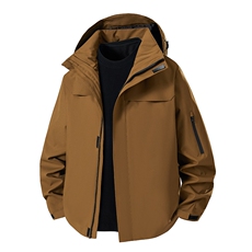 新款男女高品质户外登山服青少年学生冲锋衣夹克外套HS6606，男装夹克，星座1206（原A206）