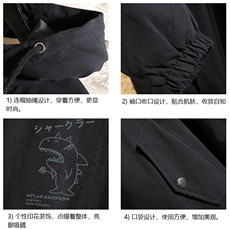 JK41092-P85加棉款-P115纯棉连帽夹克男士大码工装夹克男砖墙，男装夹克，电商A040A