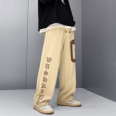 B266-C06-P5523春季新款宽松休闲百搭港风休闲长裤，男装休闲裤，星座B257-1