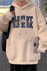 CM016P60加绒65潮宽松连帽卫衣男秋冬2025新款纯棉帽衫，男装卫衣，星座304A-1