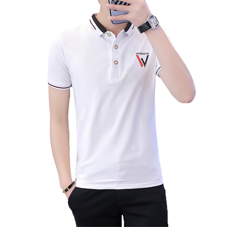 夏季新款短袖95棉高品质翻领POLO衫休闲短袖T恤DS-A158-T058,男装Polo衫,星座310B-3