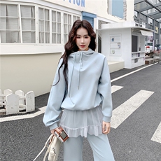 屁帘卫衣两件套2B1568802P190K285，女装套装/套裙，2B156