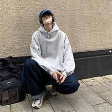 A040-WY2072-P40连帽卫衣男加肥加大码胖子棒球服外套，男装卫衣，电商A040
