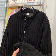 高级感小香风男款潮牌ins宽松百搭痞帅气灯芯绒夹克褂子W9307/P77，男装夹克，星座506B