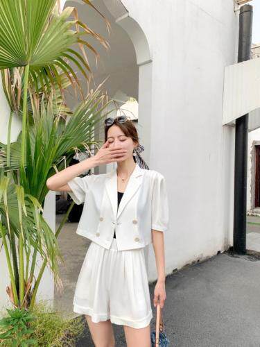 三色套装，女装职业装，棠秋纤