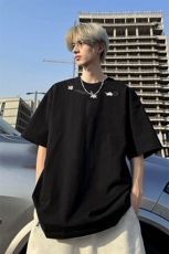 240g美式重磅短袖T恤FSDX271M-5XL特批25无差价控48，男装T恤，电商B219B