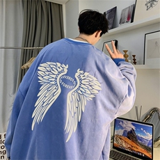 DSA028-SXCT2230抖音品质水洗重磅卫衣男高品质65棉圆领卫衣，男装卫衣，电商A028