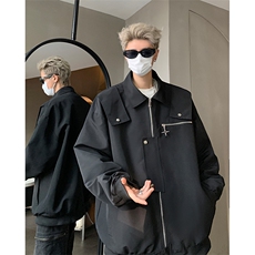 JK9901-P85控138秋季美式高街潮流设计感宽松复古工装夹克外套，男装夹克，电商A058-1（原电商C417）