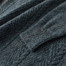 2025年秋季新款圆领条纹针织男士上衣时尚休闲通勤百搭，男装羊毛衫，琳华羊绒