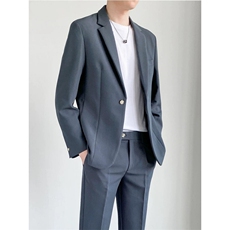 网图现货原版面料轻熟风套装男西装外套TZ10P185单卖西装125裤60，男装西服套装，电商B276A