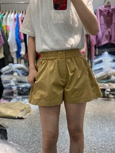 夏季新款洋气韩味纯色短裤图片
