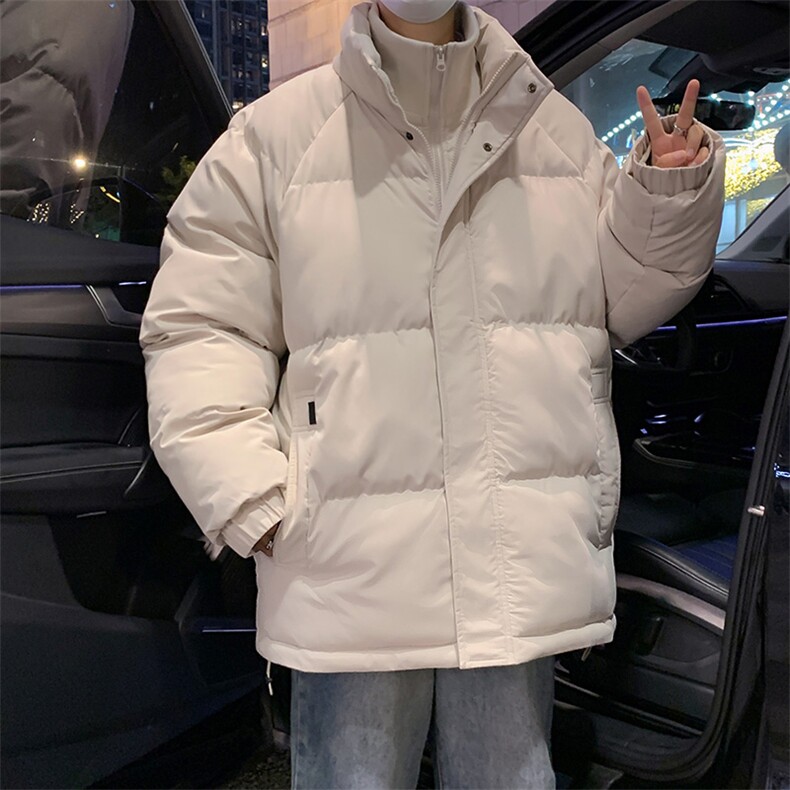 特批85多巴胺色系多配色棉服假两件加厚棉衣外套M8862P-85,男装棉衣,电商A128