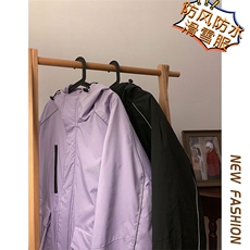 24冬季防水防风防寒滑雪服男单板双板反光条保暖时尚外套M69-P170，男装棉衣，电商A001-1