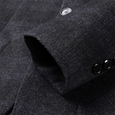 中年男士羊毛西装秋冬商务休闲百搭单西服男上衣外套DS81010-P275，男装西服，电商B212（原钱塘6029）