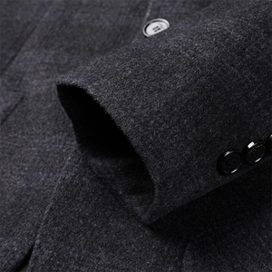 中年男士羊毛西装秋冬商务休闲百搭单西服男上衣外套DS81010-P275图片