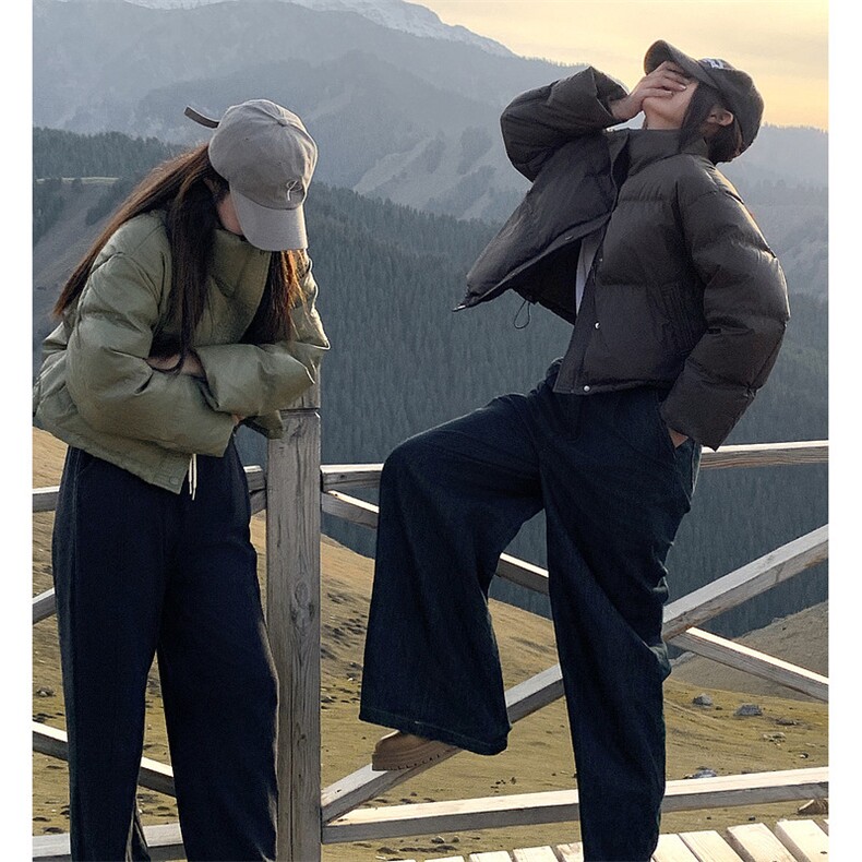 免洗PU皮羽绒棉服女短款2025新款冬季加厚宽松面包服外套C519-100,男装棉衣,星座911-2(原星座613-2）