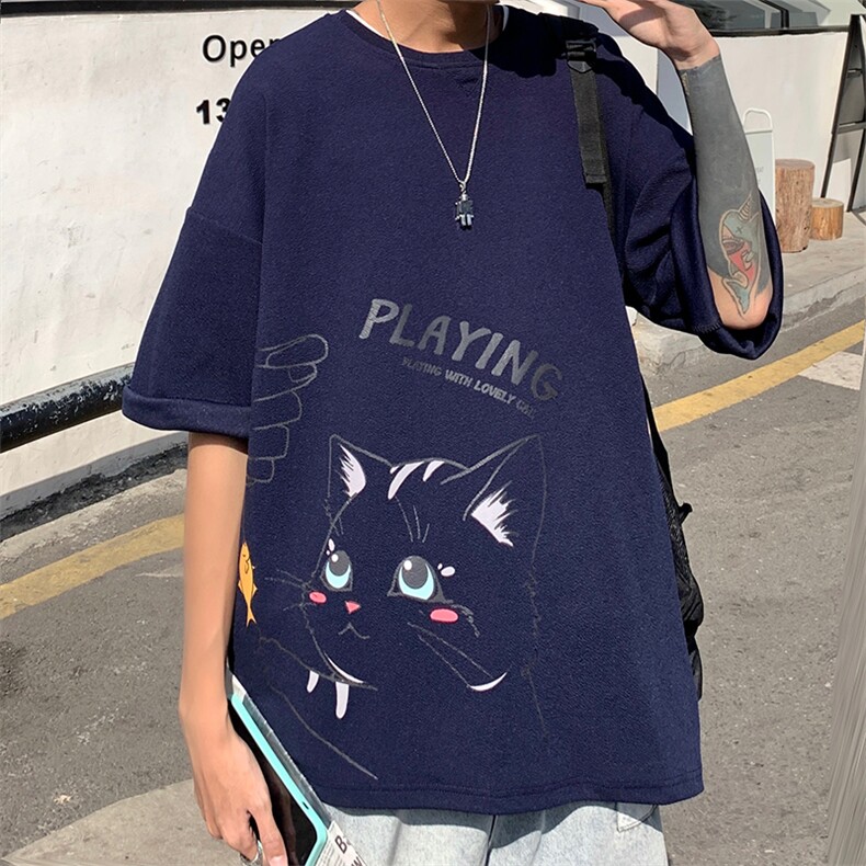 Q11129-P30春夏季七分袖t恤男大码五分袖男短袖中袖,男装T恤,电商A040