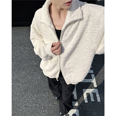 拉链毛衣男女糯百搭秋冬新款保暖情侣针织开衫外套休闲MY9815，男装针织衫/毛衣，星座516A