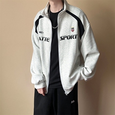 现货新款刺绣立领夹克外套男潮牌时尚休闲上衣A351-AW2518-P110，男装夹克，电商A351