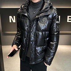 欧货高品洗防水时尚白鸭绒高端羽绒服XZ402-2P258控368Y1816，男装羽绒服，星座402-2