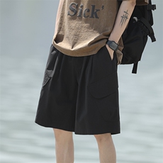 703-DK316-P45日系水洗棉工装休闲短裤，男装牛仔裤，星座703