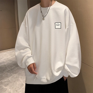 麂皮绒卫衣男大码重磅长袖t恤男 JW81316-P35 加绒款P45图片