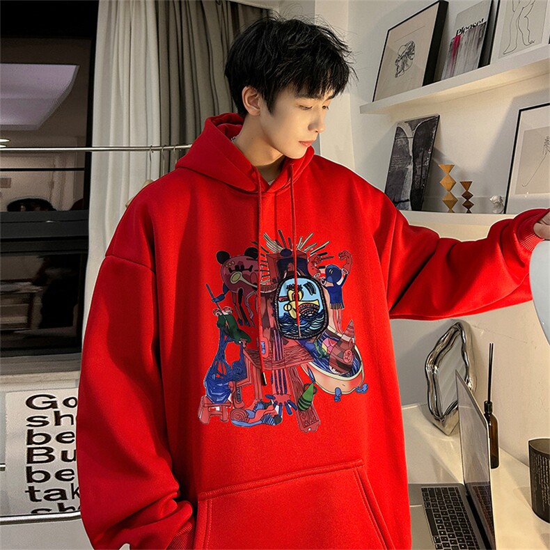 直播品质360克重磅美式卫衣H278特P35 同步供应棉H278HM特P45图片