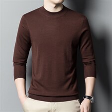 CA906006钱塘2020-2春秋薄款时尚休闲简约中年男士羊毛衫P125，男装针织衫/毛衣，钱塘207-2