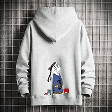 KS21014-P38连帽开衫卫衣男运动外套大码班服网格挂拍，男装卫衣，电商A040A