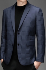 CK7822钱塘2020-2冬季厚款羽绒中年男士简约百搭时尚西服外套P165，男装西服，钱塘207-2