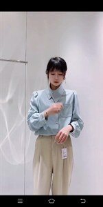 时尚设计韩系衬衫,女装衬衫,香水之恋