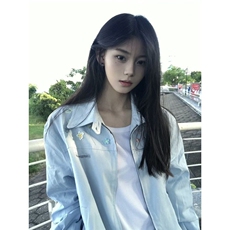 单品汇超好看立体小花刺绣外套女秋季新款宽松百搭翻领夹克上衣，男装夹克，星座506A
