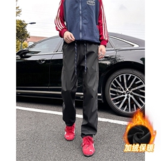 XK60015JR-P30加绒款秋冬季（抽绳版）高品质抖音小脚裤，男装卫衣，电商A178