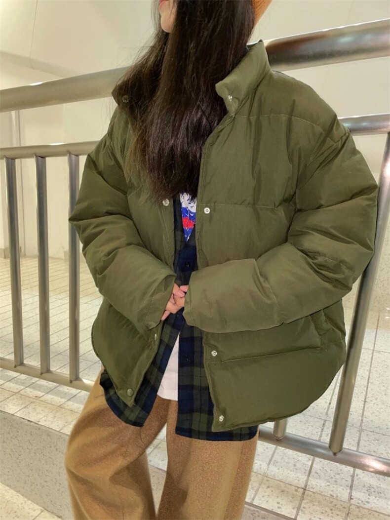 亮色羽绒服外套，女装羽绒服，Double Seven