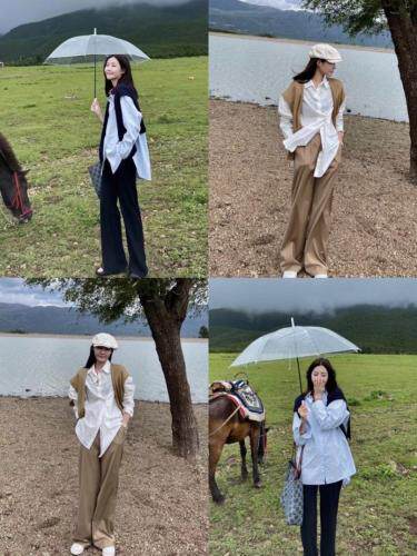 网红带披肩衬衣，其它，浪漫E点