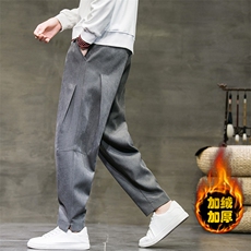 2025冬季新款风加绒解构宽松休闲裤萝卜裤K108-P55加绒贵10，男装卫衣，电商B277(原6028)