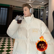 抖音供应仓库现货三防冬季加绒加厚棉衣外套潮牌棉服BM1128特P85，男装棉衣，电商A486