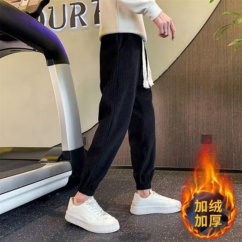 秋季男士运动裤宽松直筒潮牌束脚百搭卫裤男韩版潮流帅气休闲裤子,男装休闲裤,星座506A